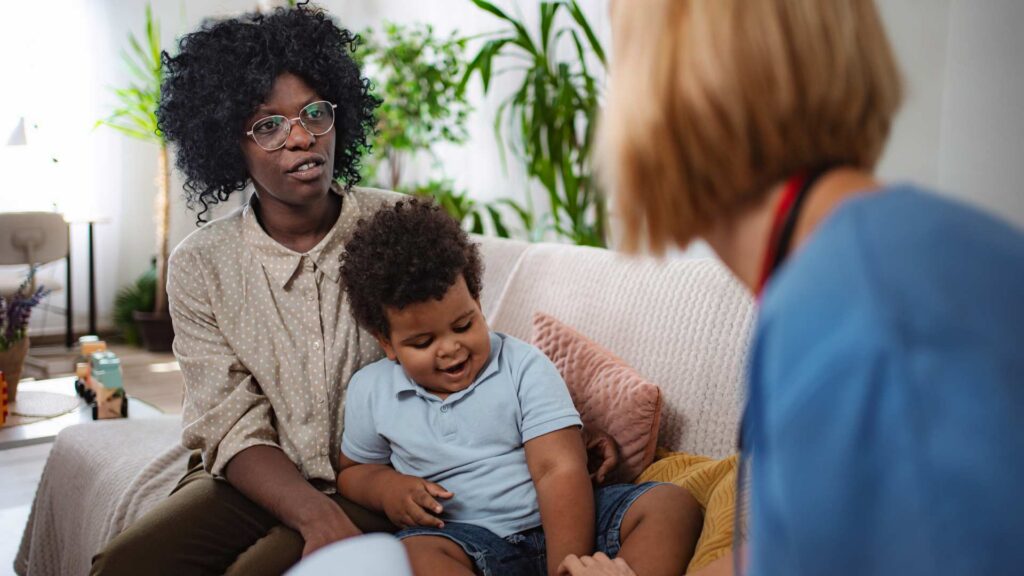 clinician explaining How long does ABA therapy take to work
