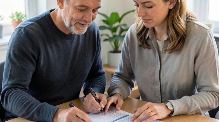 Does insurance cover ABA therapy in Washington State? Family reviewing insurance coverage options for autism services and ABA support.